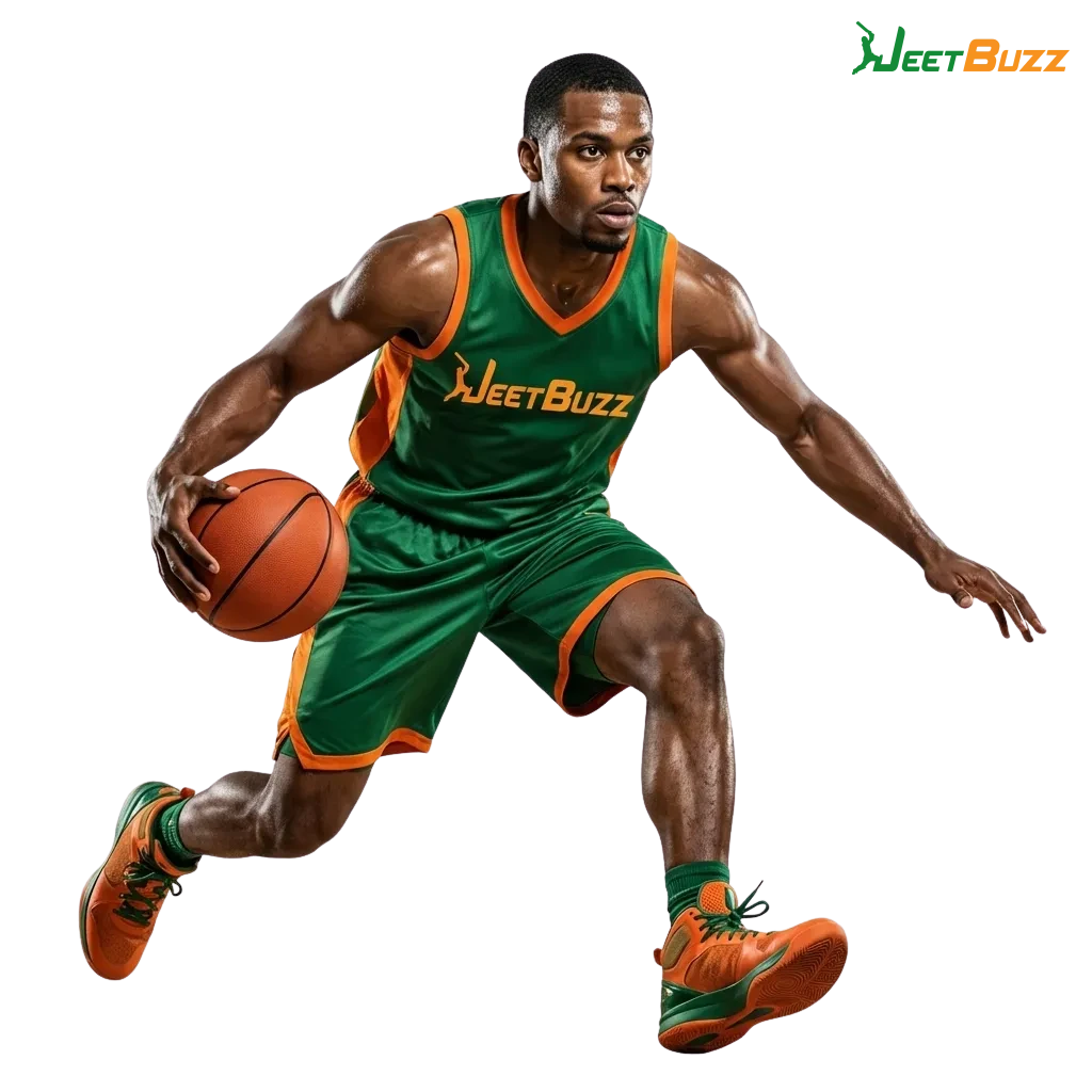 Jeetbuzz Bangladesh interface showing sports betting and casino games with cricket, football, slots, and live dealer options