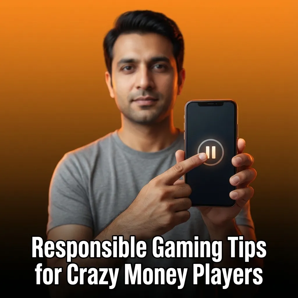 Responsible gaming tips for Crazy Money players: set a rupee budget, use limits, and seek help if gambling causes stress