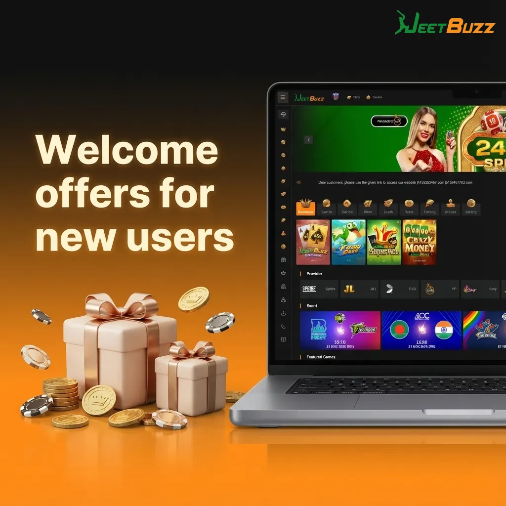 Welcome offers banner for new Pakistan users showing free spins, 25% casino cashback, and 50% sports bet refund details