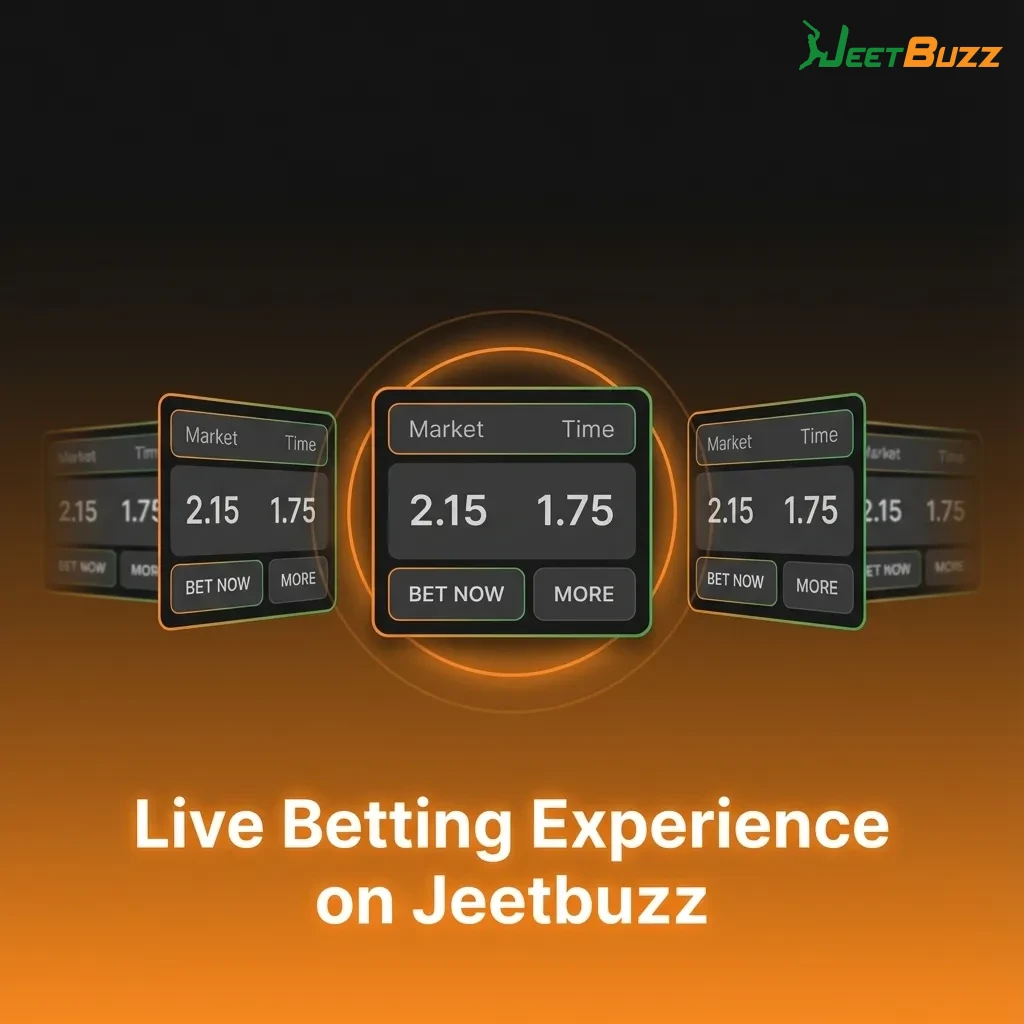 User placing live bets on Jeetbuzz with dynamic odds and match stats while watching a cricket match on screen