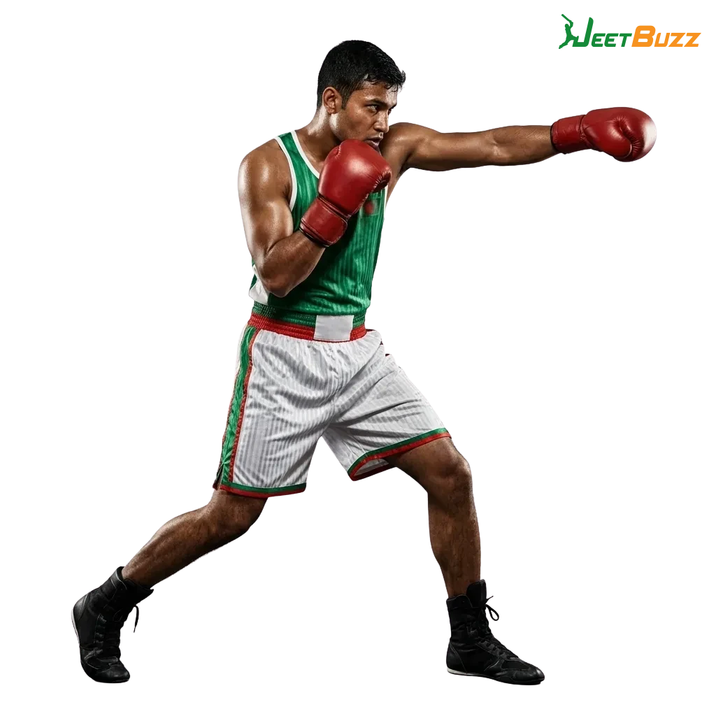 Jeetbuzz Bangladesh website on laptop and phone showing sports, casino games, and welcome bonus offers for new players