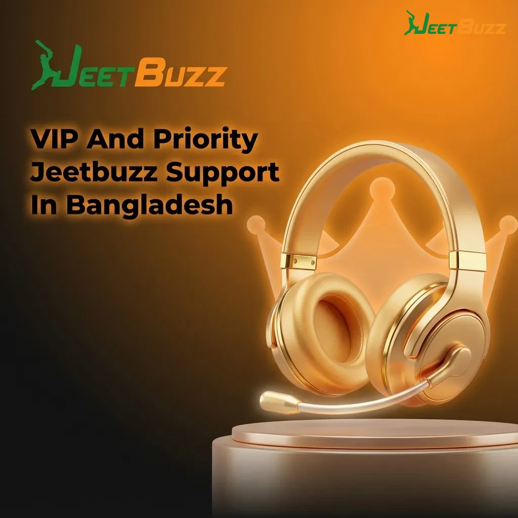 Illustration of Jeetbuzz VIP players in Bangladesh using priority live chat support for high-stakes betting and payments