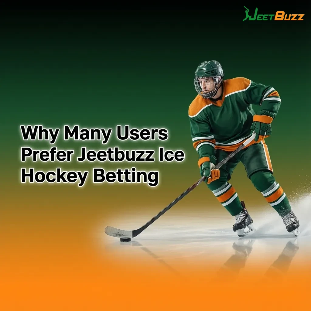 Jeetbuzz ice hockey betting interface showing live odds, markets, cash-out option, filters, stats, and Indian payment icons